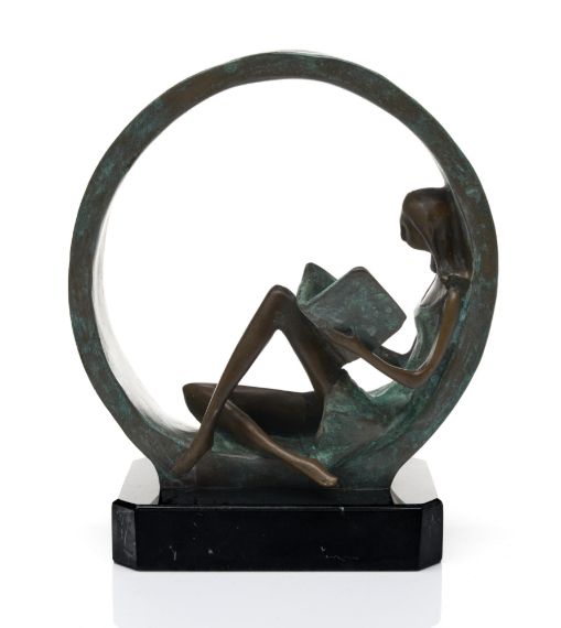 reading circle bronze